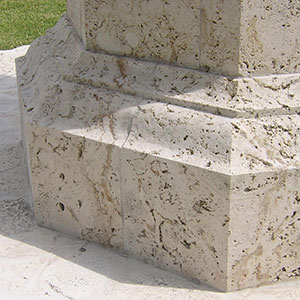 George Merrick Pedestal and Bench