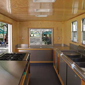 Mobile Kitchen with UM Students