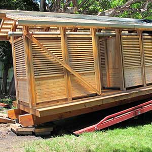 Mobile Restroom with UM Students