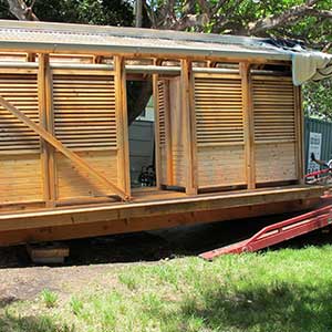 Mobile Restroom with UM Students