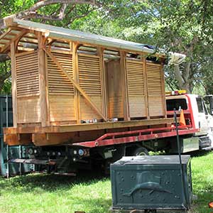 Mobile Restroom with UM Students