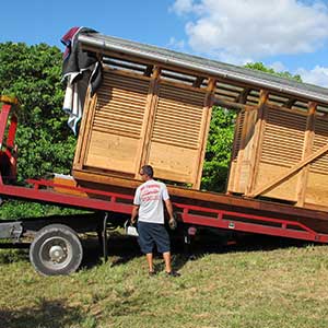 Mobile Restroom with UM Students