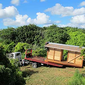 Mobile Restroom with UM Students