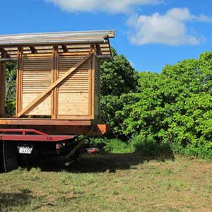 Mobile Restroom with UM Students